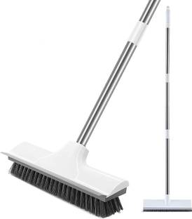 RK EMPIRE Bathroom Cleaning Brush with Wiper 2 in 1 Tiles Cleaning Brush with Holder