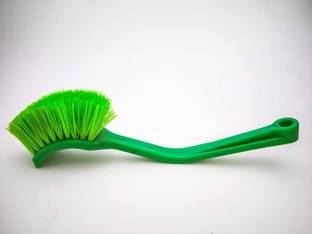 CRYZONE Wash basin and Sink cleaning Multipurpose Brush Plastic Wet and Dry Brush