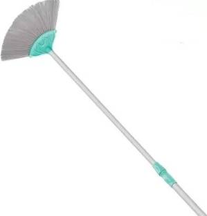 Barkati Iron Jala Broom Stick for Ceiling for Home Office Clean Hidden Corners Plastic Dry Broom