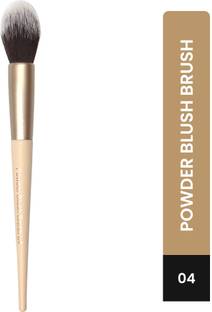 Milagro Beauty Powder Blush Brush Fluffy Vegan Fiber Bristles Wooden Handle