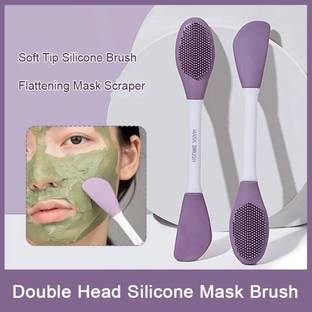 GAURINANDAN Soft Silicone Facial Mask Applicator Brush - Face Mask Applicator & Cleansing