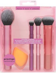 COSMO VIBES Professional Makeup Brush Set, Everyday Essentials Real Techniques