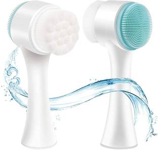 JITAHARAY Face Brush, Double Side Skin Care Facial Cleaning Brush