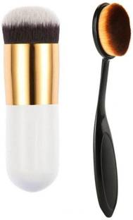 RTB Professional Foundation Brush and Oval Foundation Brush pack of 2