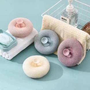 JASODANANDAN Exfoliating Shower Brushes,Bath Sponge Cleaning Brush Super Soft Bath Sponge