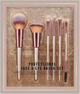 ILIKA Professional Face & Eye Brush Set ,6 pcs