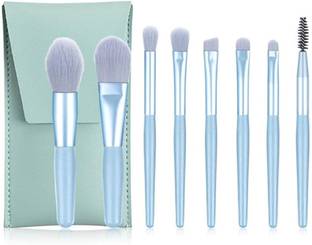 Beautiflame 8 PCS Makeup Brush Set Blush, Eye shadow, Eyelash, Lip and Brow With Holder