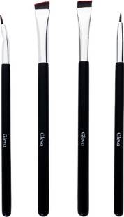 ग्लेवा Eyeliner Brush Set for Perfect Winged Liner, Flat, Angled Brush for Eye Makeup