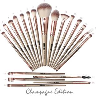 Maange Makeup Brush Set 20 Pcs Make Up Brushes Set Kit (Champagne )