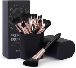 Maange 25 Pcs Professional Makeup Brushes Foundation Eyeshadow Blush Brush