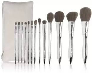 Beili imagic Professional Artist Makeup Brush Set 100% Original Best Quality (Silver)