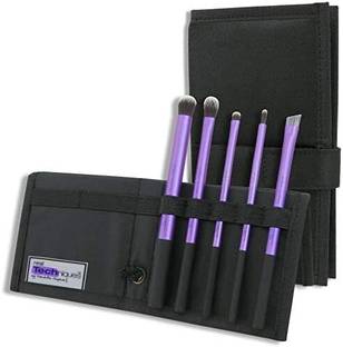 NANCY AJRAM X Real Techniques 01406-PURPLE Make Up 5 Piece Brush Set For Professional Makeup