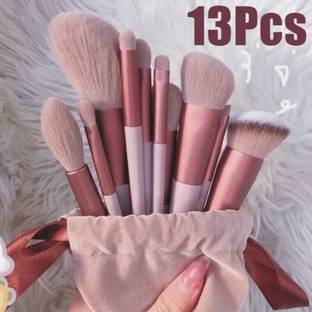 SMIETRZ Makeup Brush Set with soft fluffy pouch cosmetic makeup brush Beggie