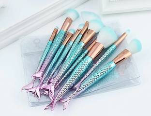 SVULINT Fish Style Makeup Brush - Multicolor