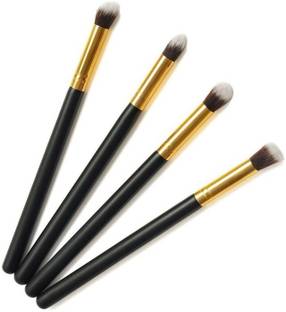 Neotis Eyeshadow Powder Blending Brushes(4Pcs/Set black )