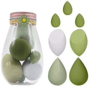 lakyou Glow 7PCS Makeup Foundation Blender Sponge Puff Cosmetic Beauty Eggs Wet andDry Dabba