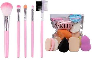 ENTRYZONE Colorful Cosmetic Brush Unicorn Brush Kit Crystal Makeup Brush Set