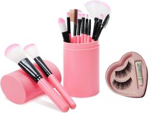 klaty Set Of 12 Makeup Brushes in Box AND Eyelash with glue