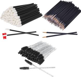 AKADO Disposable Applicator Wand Set Eyelash Mascara Brush Eyeliner Brush Lip Wand