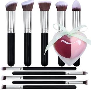 Beautiflame 10+2Pcs Makeup Brushes Set Foundation Face Brush Eyeshadow Blush Brush Kit