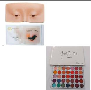Plusbeauty Eye shadow practice dummy and jaklin