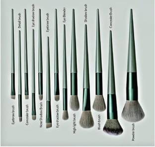 K3NTERPRISES Superior 13-Piece Makeup Brush Collection for Pros
