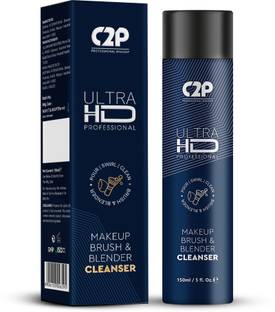 C2P Professional Makeup Ultra HD All in 1 Brush & Blender Cleaner Liquid Solution 150 ml