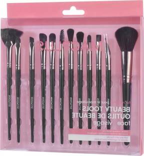 SKINPLUS makeup brushes kit with sponge puff