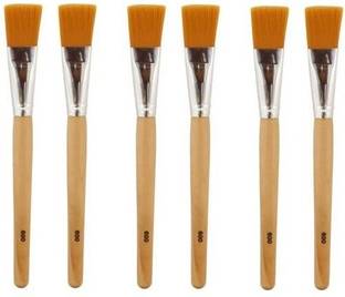 Rsentera Profesional Brush for Face Pack and Facial Bleach ( Pack of 6)
