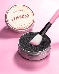 Cossess dry makeup brush cleanser| ideal for dry pigments