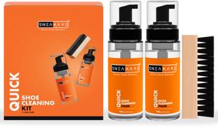 SNEAKARE Quick Shoe Cleaning Kit With Shoe Foam Cleaner Shoe Care Kit