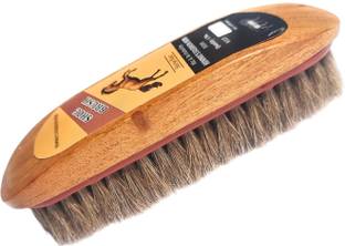 HIMMU'S FASHION HUB Horse Hair Shoe brush for Shoes, Jackets, Leather Shoes e.tc. Brush