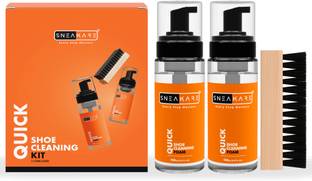 SNEAKARE Quick Shoe Cleaning Kit With Shoe Foam Cleaner Shoe Care Kit