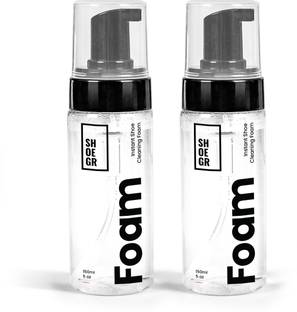 SHOEGR Instant Shoe Cleaning Foam 150 ML | Suitable for all Sports Shoes | Shoe Cleaner Cleaner & Conditioner
