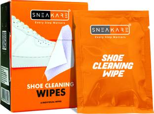 SNEAKARE Shoe Cleaning Wipes - Pack of 6 Shoe Wipes Stain Remover