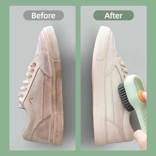UBRON Dispensing Cleaning Brush Washing Shoe Brush for Shoes Clothes Cleaning. Brush