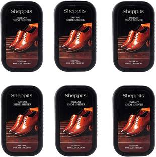 Sheppits All Colours (Neutral) Shoe Shiner Sponge (Pack Of 6) Shiner