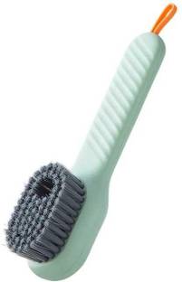 FLOSTRAIN Dispensing Cleaning Brush with Scrub for Multifunctional Shoe Brush Brush