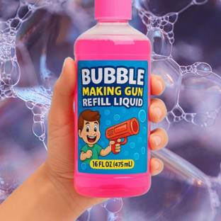 SOMETHING4U Scented Bubble Machine Liquid