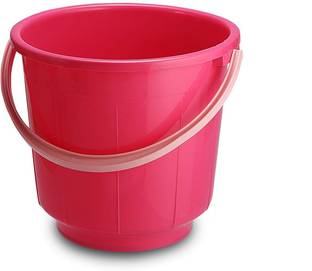 KUBER INDUSTRIES Plastic 20 Ltr Bucket for Bathroom (Multi) Set of 1 Pcs 16 L Plastic Bucket