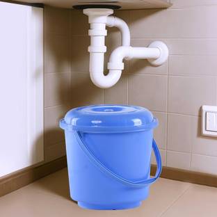 KUBER INDUSTRIES Compact Size for cleaning 5 L Plastic Bucket