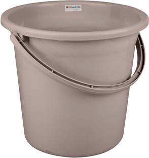 HOMESTIC Plastic Strong for Bathroom for Bathing 18 L Plastic Bucket