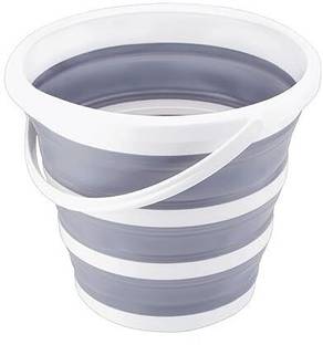 GRILLVANTA Collapsible Bucket,Cleaning Bucket Mop Bucket Folding Fold-able 5 L Silicone Bucket