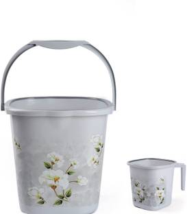 NAYASA NAYASA Marble 25 L Plastic Bucket