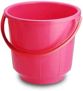 KUBER INDUSTRIES Unbreakable Strong Plastic Bathroom Bucket 13 Ltr 13 L Plastic Bucket