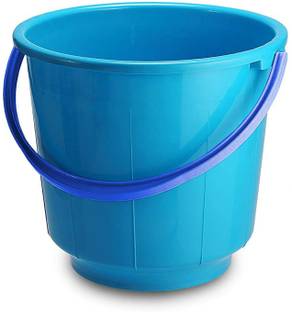 KUBER INDUSTRIES Unbreakable Strong Plastic Bathroom Bucket 13 Ltr 13 L Plastic Bucket