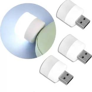 Zordik 1 W Basic Round Plug & Play USB Gadget Bulb