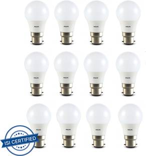 PHILIPS 5 W Basic Round B22 LED Bulb