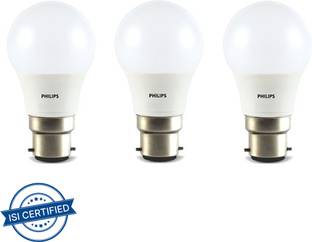 PHILIPS 5 W Basic Round B22 LED Bulb