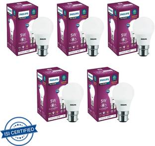 PHILIPS 5 W Basic Standard B22 LED Bulb